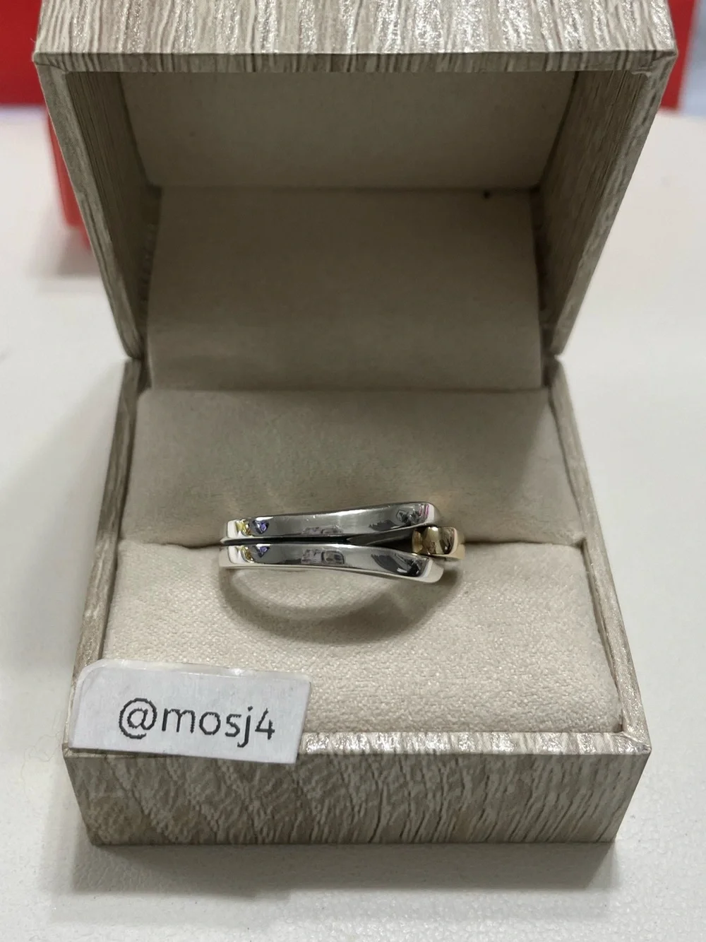 Retired James Avery Enduring Bond Ring